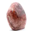 Red quartz ornamental stone from Madagascar - 4
