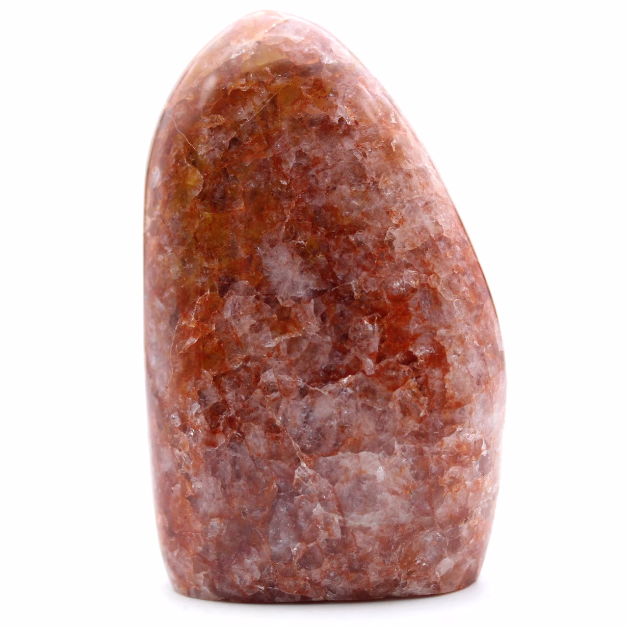 Decorative red quartz