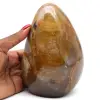 Yellow quartz ornamental stone from Madagascar - 1