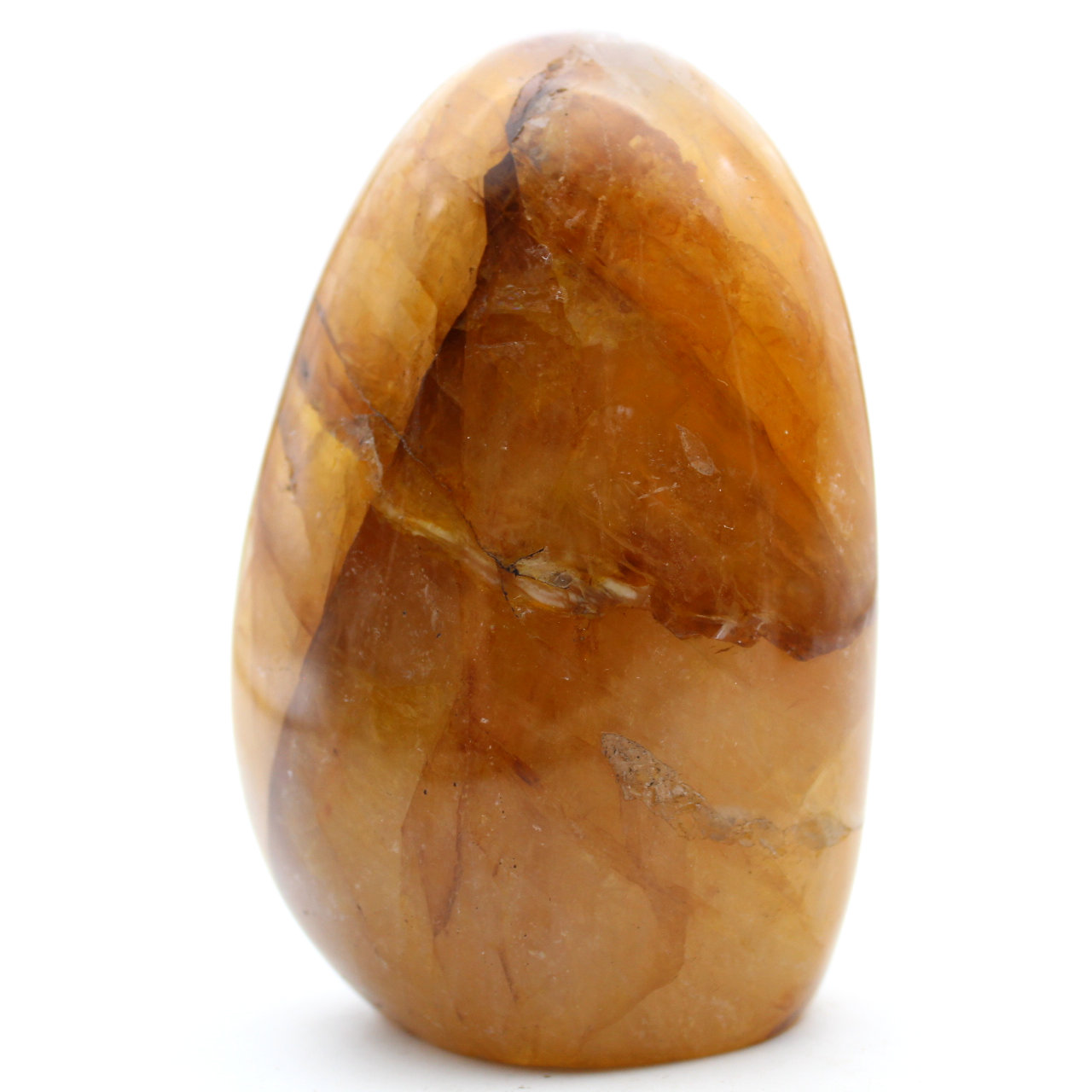 Yellow quartz free form