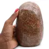 Polished natural orange Dolomite block - 1