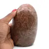 Polished natural orange dolomite - 1