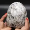 Decorative stone with Tourmaline inclusion - 1