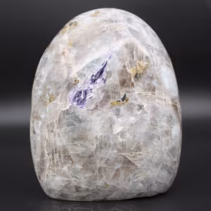 Decorative stone with Tourmaline inclusion