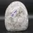 Decorative stone with Tourmaline inclusion