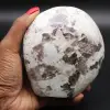 Polished natural tourmaline inclusion block - 1