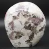 Polished natural tourmaline inclusion block - 3
