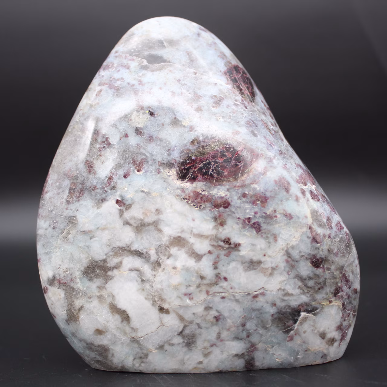 Stone with natural Tourmaline inclusion