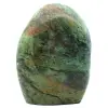 Polished natural chrysoprase block - 0
