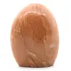 Polished natural microline pink moonstone - 0