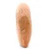 Polished natural microline pink moonstone block - 2