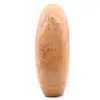 Polished natural microline pink moonstone block - 4