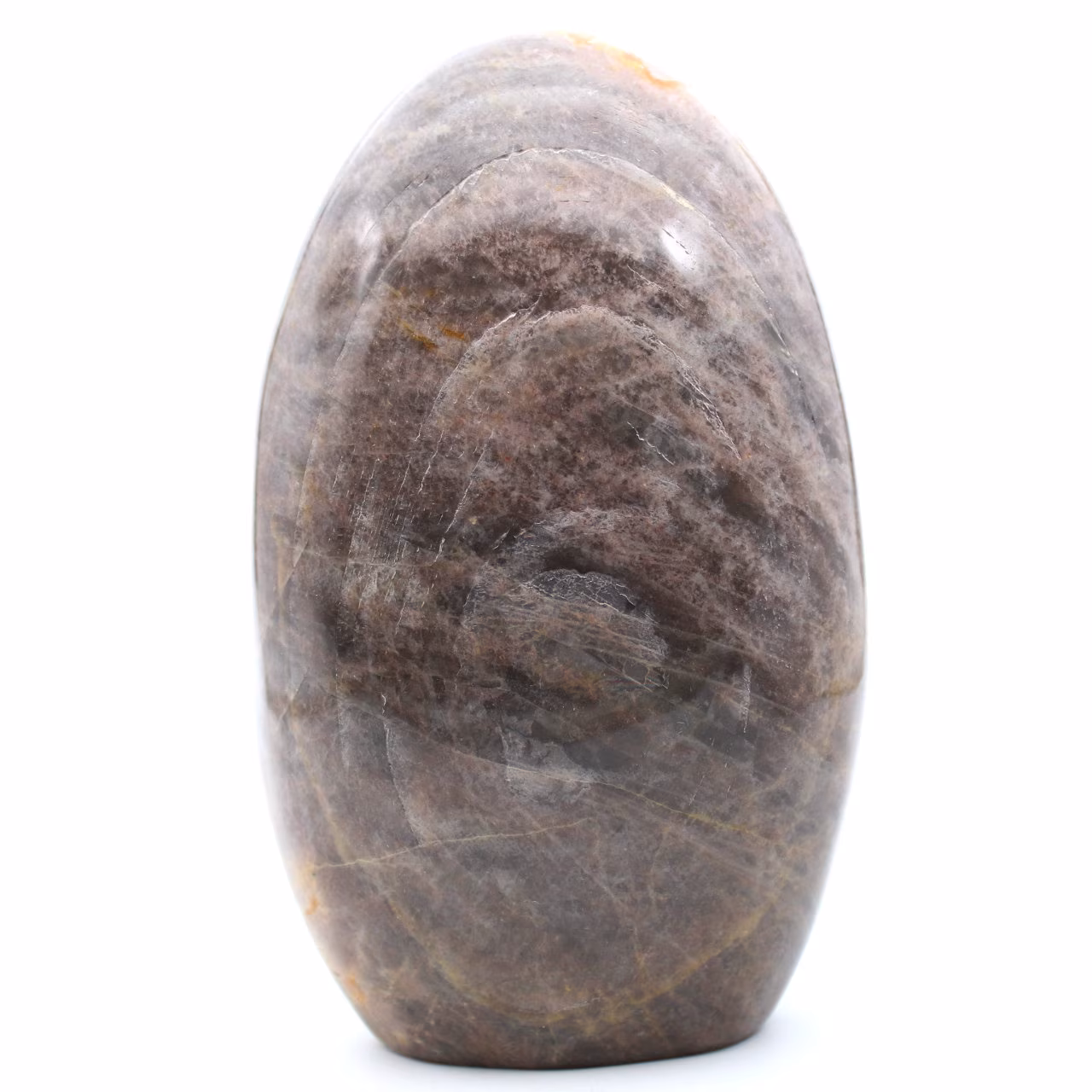 Freeform black moonstone microline