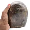Black moonstone microline ornamental stone from Madagascar - 1