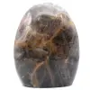Freeform black moonstone microline stone - 0