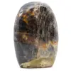 Freeform black moonstone microline stone - 0