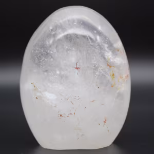 Quartz rock crystal ornamental stone from Madagascar