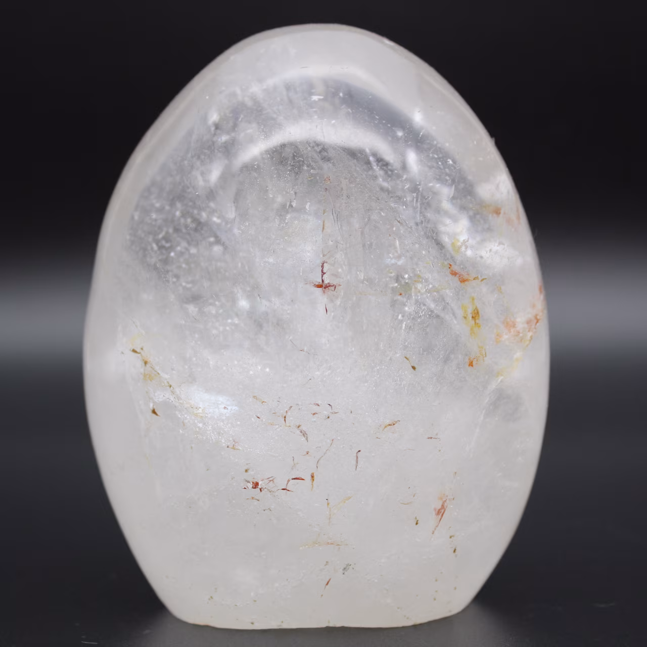 Quartz rock crystal ornamental stone from Madagascar