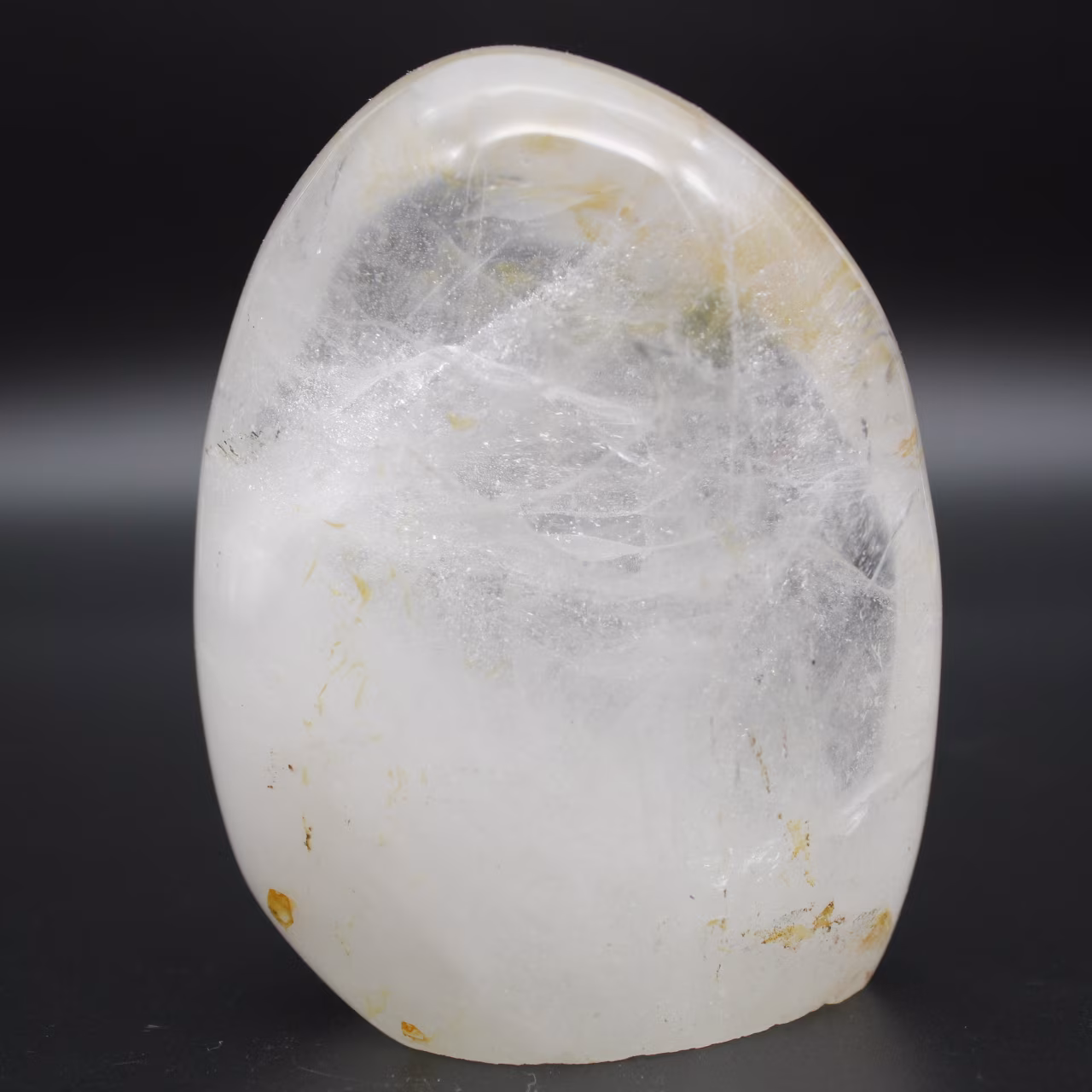 Collectible natural rock crystal quartz