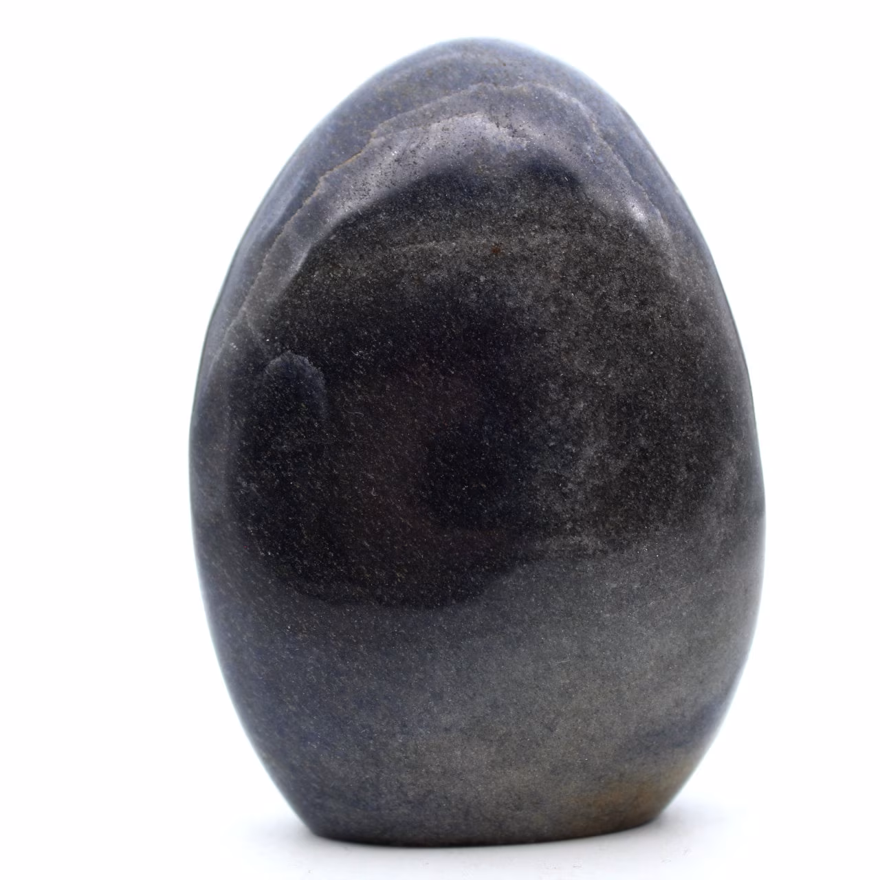 Polished natural lazurite block