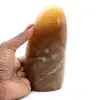 Polished natural honey calcite block - 1