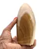 Natural honey calcite - 1