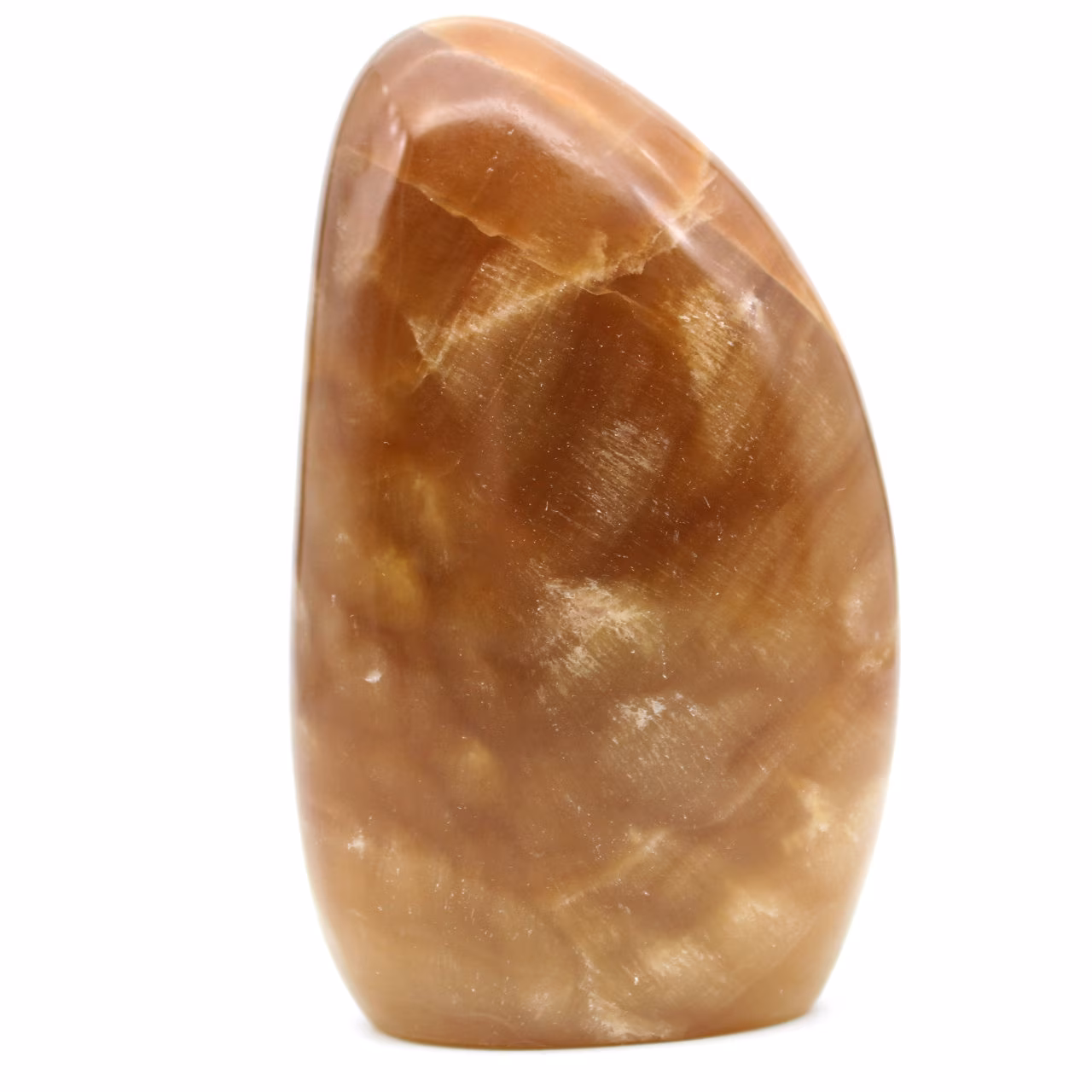 Freeform Honey Calcite Stone