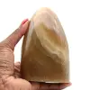 Natural collector's honey calcite - 1