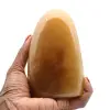 Natural honey calcite stone - 1
