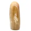 Polished natural honey calcite - 2