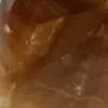 Polished honey calcite stone - 5