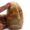 Calcite honey ornamental stone from Madagascar - 1