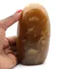 Polished natural honey calcite block - 1