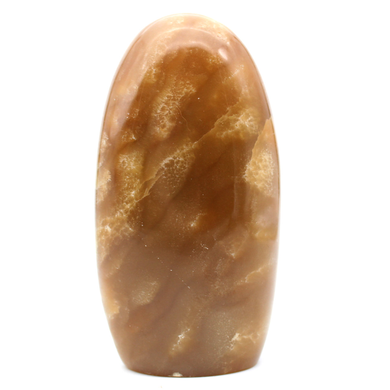 Natural collector's honey calcite