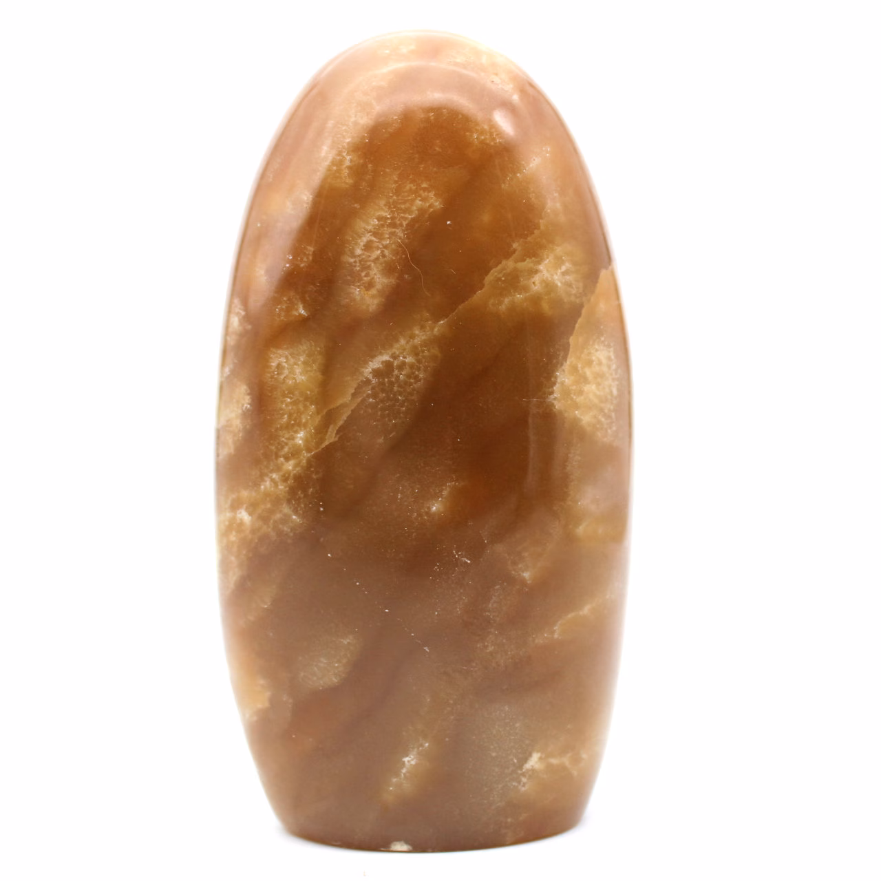 Natural collector's honey calcite