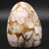 Free form agate flower stone - 0