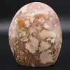 Natural flower agate for ornament - 0