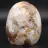 Natural flower agate stone