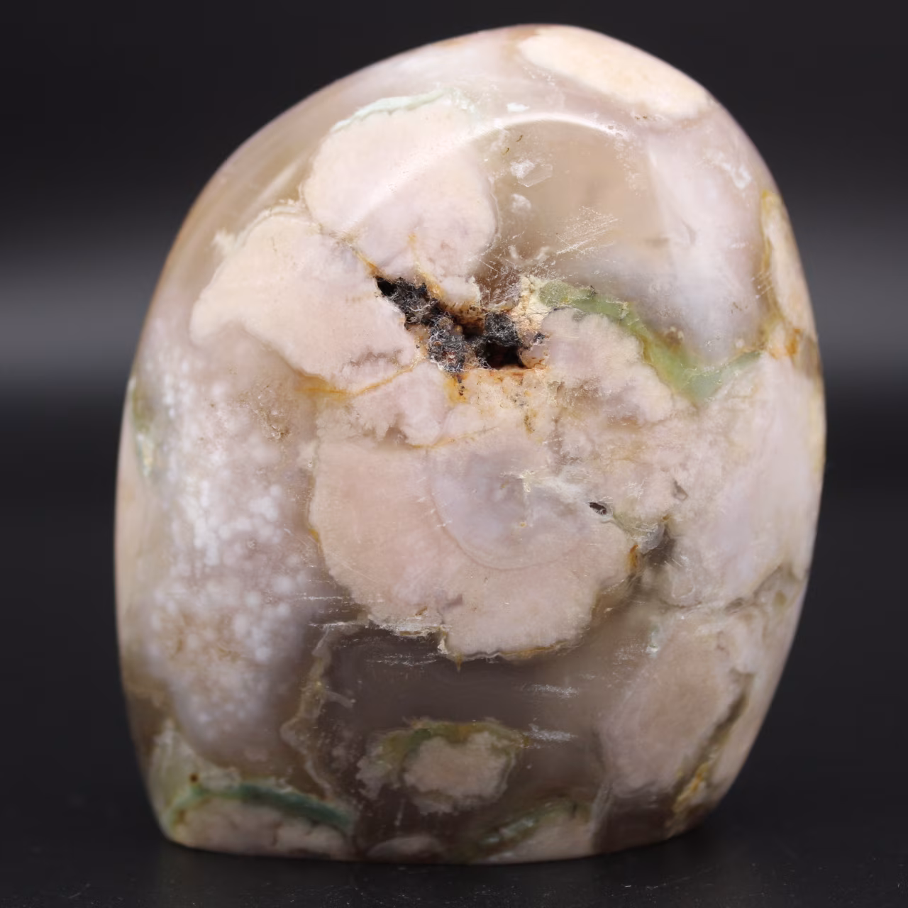 Agate natural flower collection