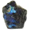 Labradorite stone one polished polished face - 0