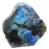 Labradorite decoration stone one polished face - 0