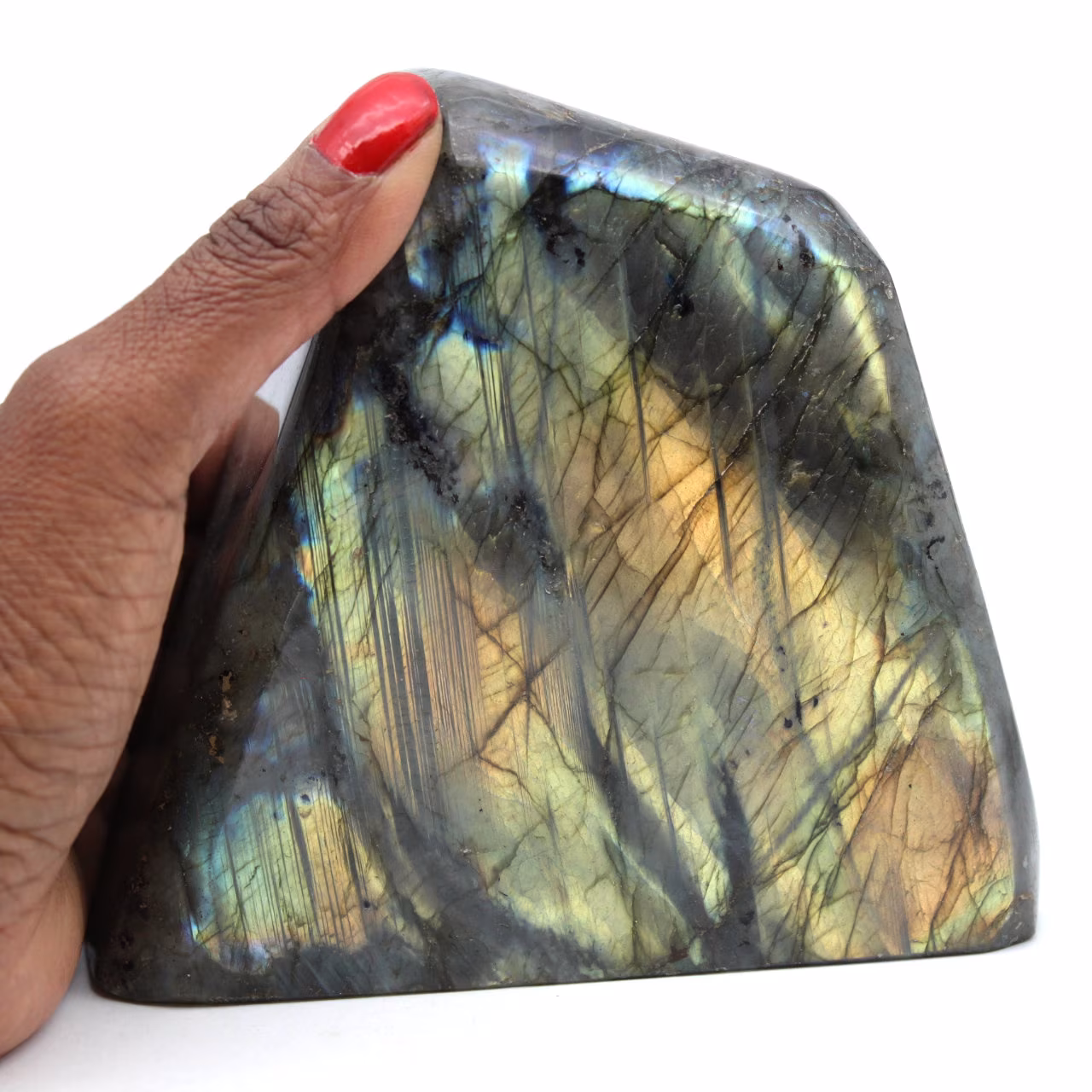 Polished Labradorite Decoration Stone