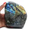 Natural polished labradorite for ornament - 0