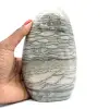Gray banded jasper ornamental stone from Madagascar - 0