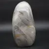 Polished Natural Gray Ribboned Jasper Block - 2