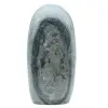 Polished Ribbed Green Jasper Stone - 0