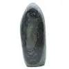 Ribbed green jasper decoration stone - 0