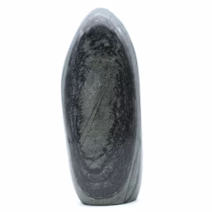 Ribbed green jasper decoration stone