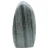 Natural striated green jasper stone - 0