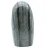 Collectible natural striated green jasper - 0